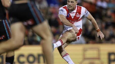 South Sydney have bolstered their halfback options with the signing of Lewis Dodd from St Helens. (Mark Evans/AAP PHOTOS)